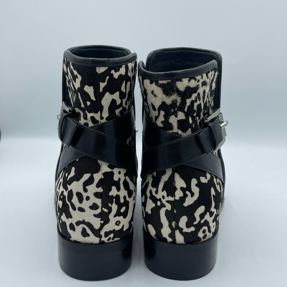 Michael Kors Salem Bootie Womens Size 7 (Leather with Calf Hair) - Picture 3 of 5